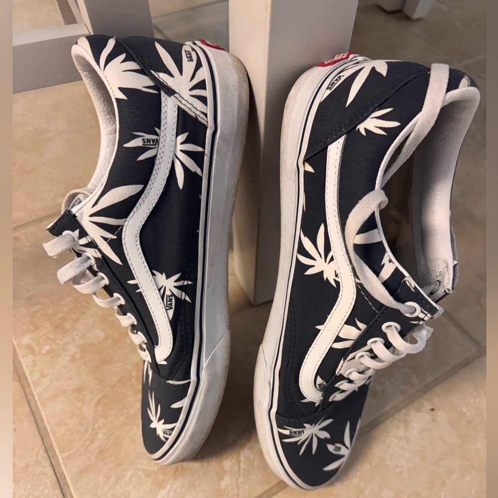 Vans Doren Era Navy Palm Unisex Lace Up Low Skate Sneakers Shoes Size 13 - Picture 11 of 12